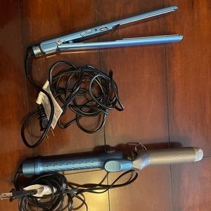 BaByliss PRO Titanium 1.25 curler and straightener